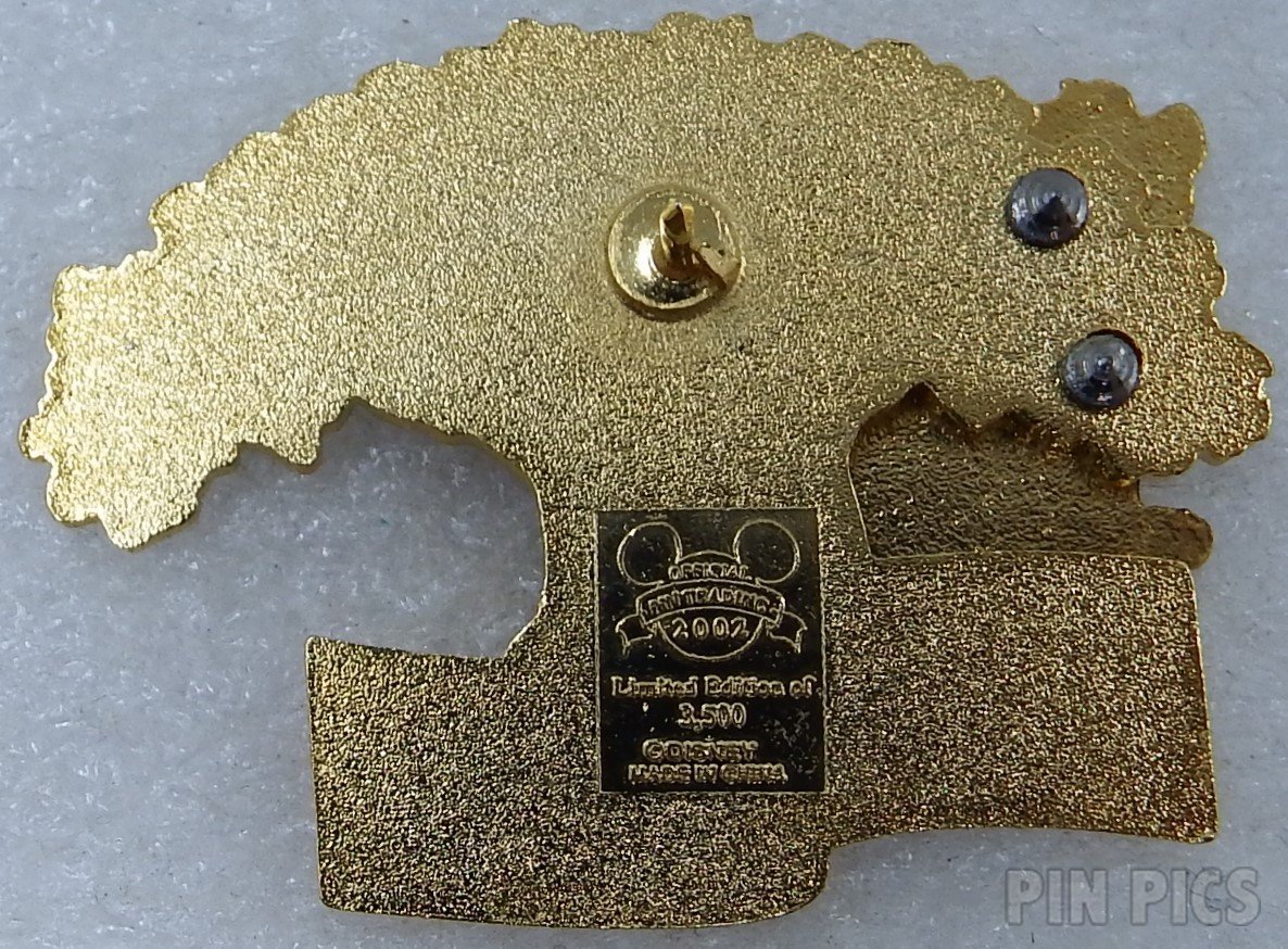 WDW - Simba - 4th of July 2002 - Animal Kingdom - Lion King  pin collectible - Main Image 2