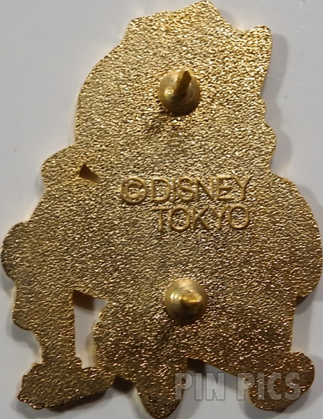 Japan - Pooh - Dressed as a Cowboy - Pink - TDS 2001 PWP  pin collectible - Main Image 2