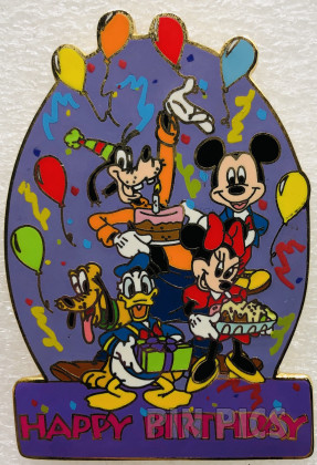 DLR - One Hundred Mickeys Pin Series (MM 012) - Sorcerer Mickey In The Dark
