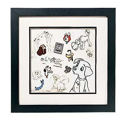 DLR - Mickey, Minnie, Donald - Castle - Name Pin - ERROR