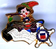 Button - Pocahontas Une légende Indienne