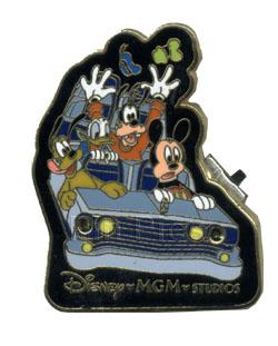 DA - Mickey Mouse Alarm Clock Pin (Black Prototype)