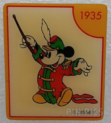 FujiFilm - Bandleader Mickey Mouse - 1935  pin collectible - Main Image 3