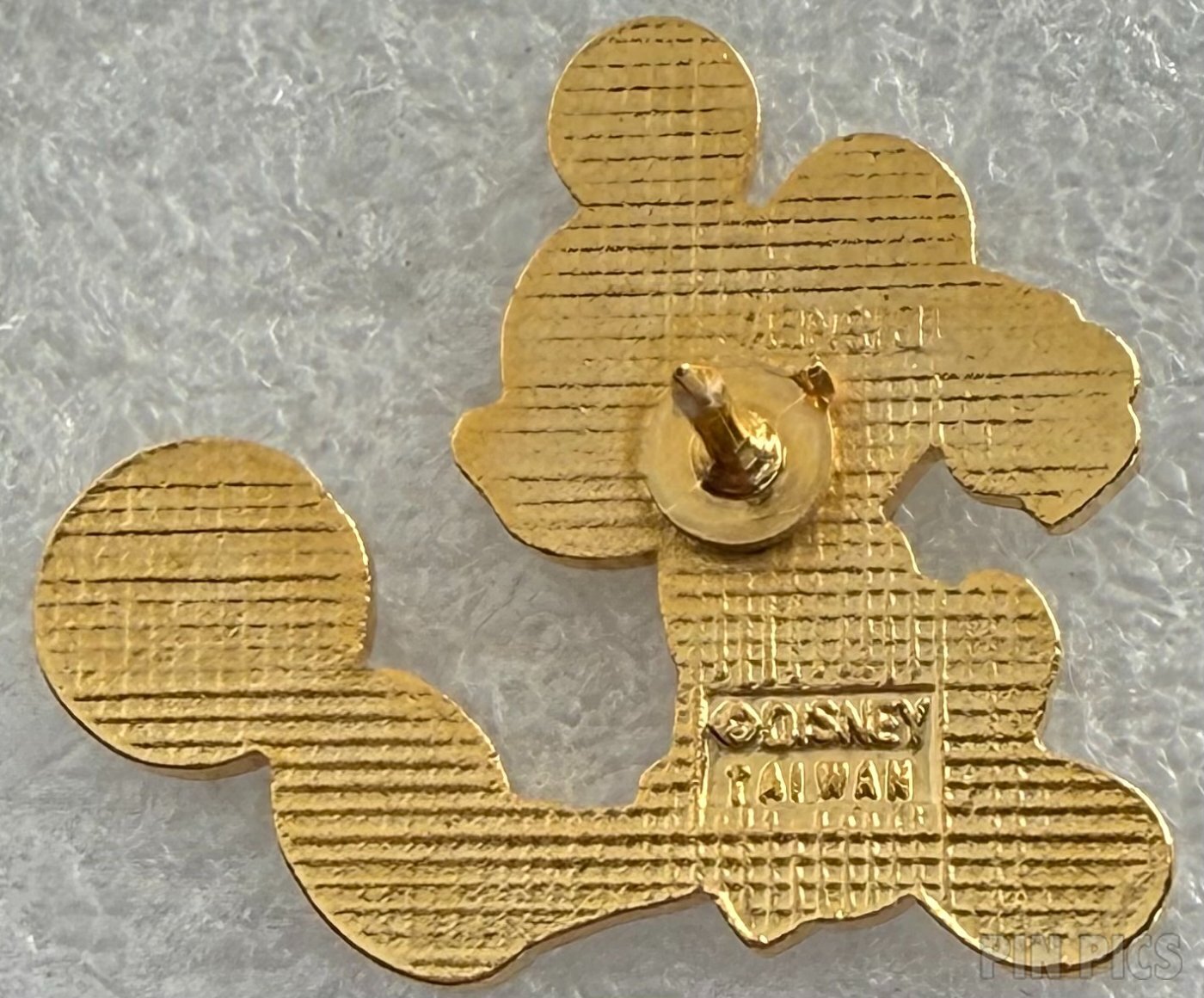 Soccer Mickey in Yellow and Blue Uniform  pin collectible - Main Image 2