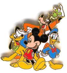 DA - Mickey - Race Car - Summer Fun 2002