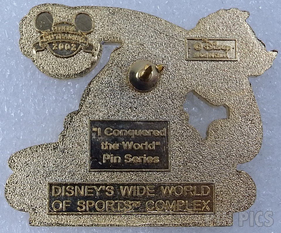WDW - Donald - I Conquered The World  pin collectible - Main Image 2
