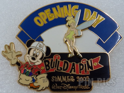 WDW - Mickey Mouse - Build a Pin - Opening Day - Base  pin collectible - Main Image 2