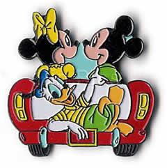 DLR Cast Member 40th Anniversary Pin Set #3