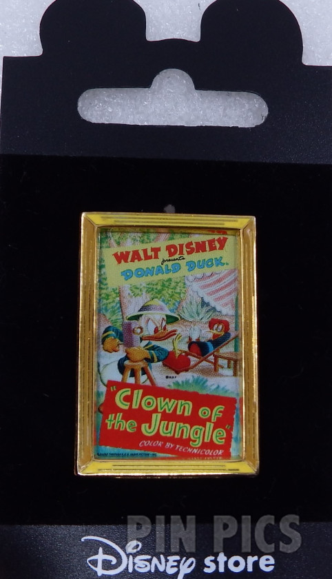Japan - Clown of the Jungle - Donald Duck - Movie Poster - JDS  pin collectible - Main Image 3