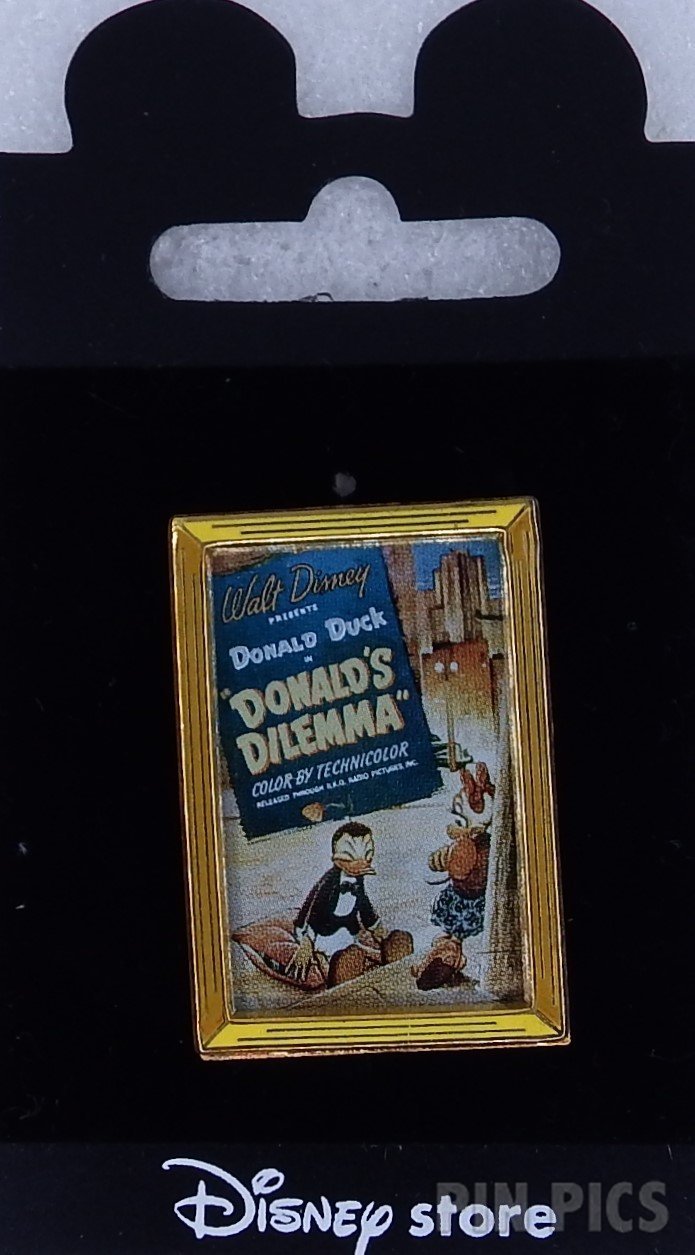 Japan - Donald Duck - Donald’s Dilemma - Movie Poster - JDS  pin collectible - Main Image 3