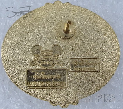 WDW - Beauty and the Beast 1991 - Marquee Set - Cast Lanyard Series 1 2002 - 2003  pin collectible - Main Image 2