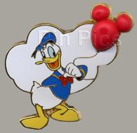 Disney Catalog - Pin Trading Golden Medallion & Lanyard (Jiminy Cricket)