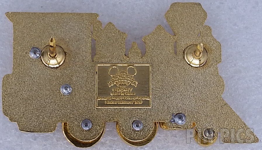 DLR - Mickey in Engine - Ernest S. Marsh Train - All Aboard  pin collectible - Main Image 2