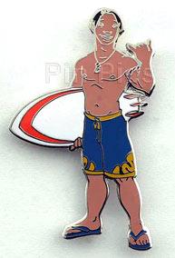 EuroDisney - Sorcerer Mickey - Silver Stamp