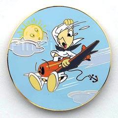 Walt's Green Coat of Arms Trader Pin