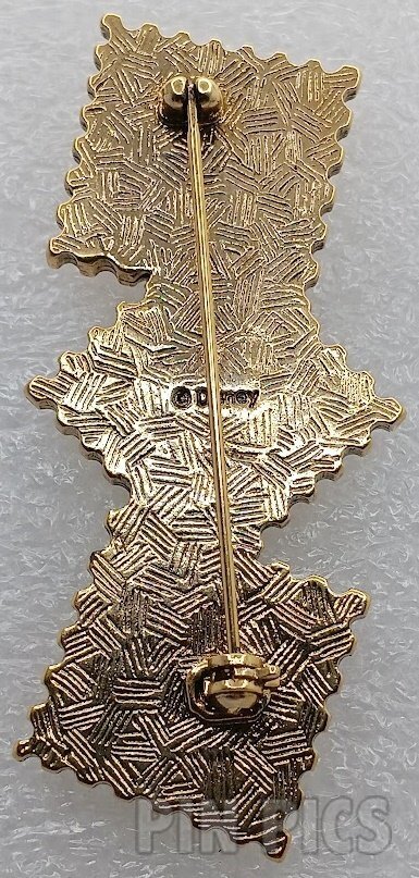 Exclusive Disney Collection - Pooh, Piglet, Tigger - Triple Stamp  pin collectible - Main Image 2