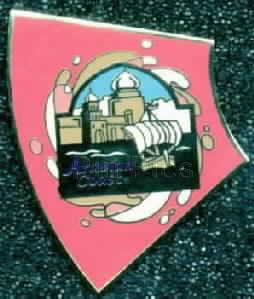 The Search For Imagination Pin Event - Framed Pin Set (Toot, Whistle, Plunk and Boom)