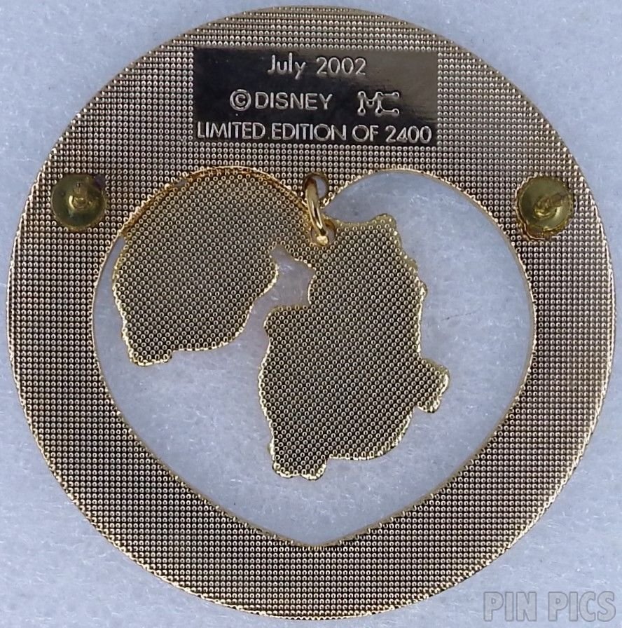 Japan - Dancing Hippos - Fantasia 1940 - Dangle - History of Art 2002  pin collectible - Main Image 2