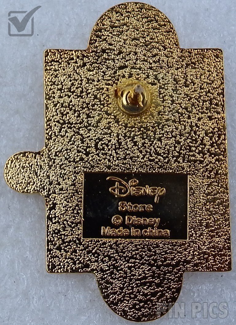 Japan - Jasmine - Disney Ladies Puzzle Pin Set - JDS  pin collectible - Main Image 2