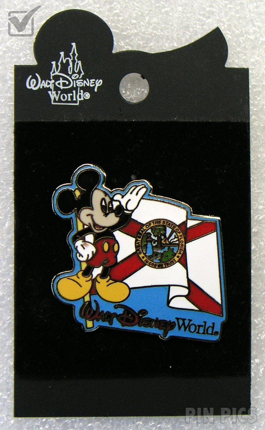 WDW - Mickey - Florida - Around the World Series  pin collectible - Main Image 3