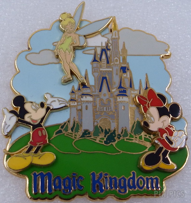 WDW - Magic Kingdom Castle - Build A Pin - Base  pin collectible - Main Image 3