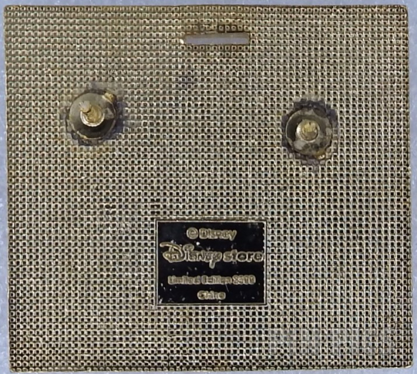 Japan - Mickey and Pluto - Yellow - Shopping Bag - Memories - 10th Anniversary - JDS  pin collectible - Main Image 2