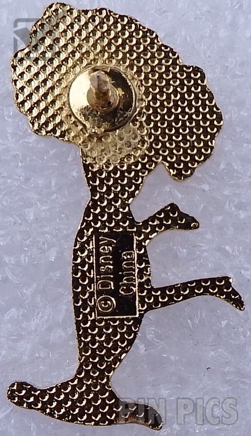 DLR GWP Beauty and the Beast Map Pin - Flower Vase  pin collectible - Main Image 2