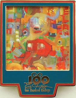 DLR - Sandy Claws - Haunted Mansion Holiday Package Gift Pin