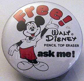 DA - Mickey Mouse Radish Seed Pin (Silver Prototype)