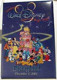 Button - Japan - Mickey Mouse - 18th Anniversary - Tokyo Disneyland