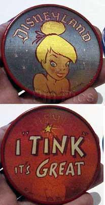 Button - DIS - Snow White, Dopey and Grumpy - Lenticular