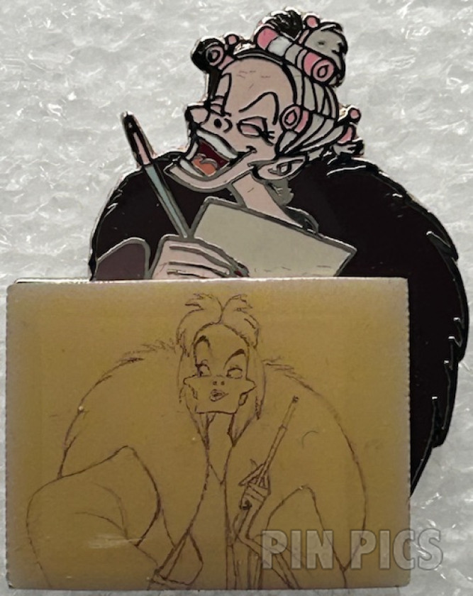 Button - WDW - Sorcerer Mickey and Cinderella's Coach - Walt Disney World 25th Anniversary