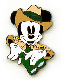 Japan - Mickey and Minnie Mouse - Plane Crazy - January - Sweet Kiss Calendar 2003 - JDS