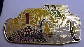 Button - WDW - Mickey, Goofy and Donald, Happy 26th Birthday