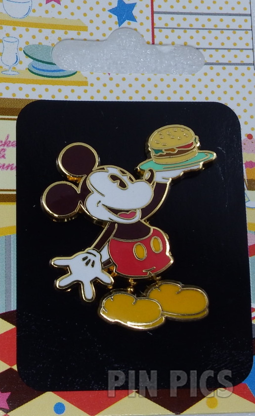 Japan - Mickey - Waiter - Dines Cafe - JDS  pin collectible - Main Image 3