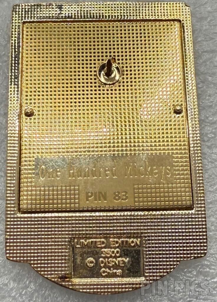 DLR - One Hundred Mickeys Pin Series (MM 083) - Waiting in Gray  pin collectible - Main Image 2