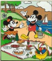 Japan - Alice in Wonderland - Glitter Ovals - JDS