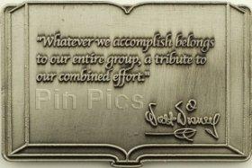 WDW - Tinker Bell - Disney Character Topiary Set - Cast Lanyard Series 1 2002 - 2003