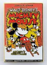 Button - Mickey Mouse and Steamboat Willie - Shaking Hands