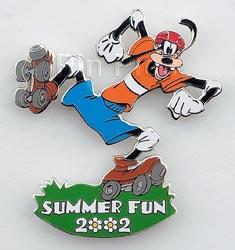 Small Disneyland 35th Gold Disk Pin