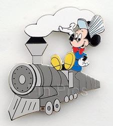 DA - Minnie Mouse Zinnia Seed Pin (Silver Prototype)