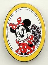 Large Pluto Goldtone with Red Stone Collar