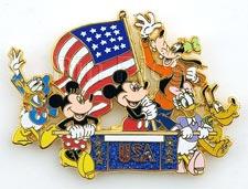 State Character Pins (Mississippi/Steamboat Willie)