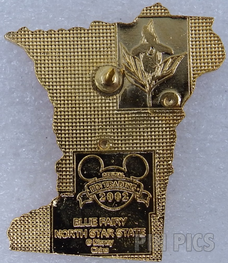 State Character Pins - Minnesota - Blue Fairy  pin collectible - Main Image 2
