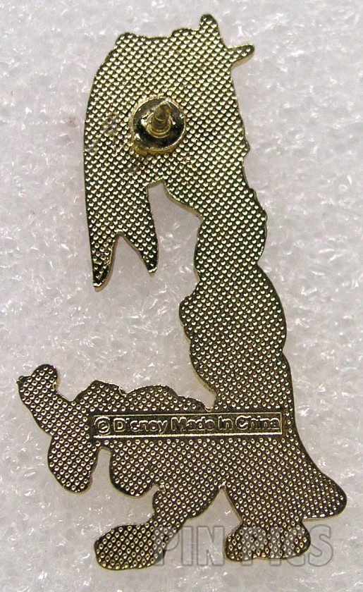 WDW - Mickey Mouse and Pluto - Cast Holiday Celebration 2000 - Denim Overalls - Flag  pin collectible - Main Image 2