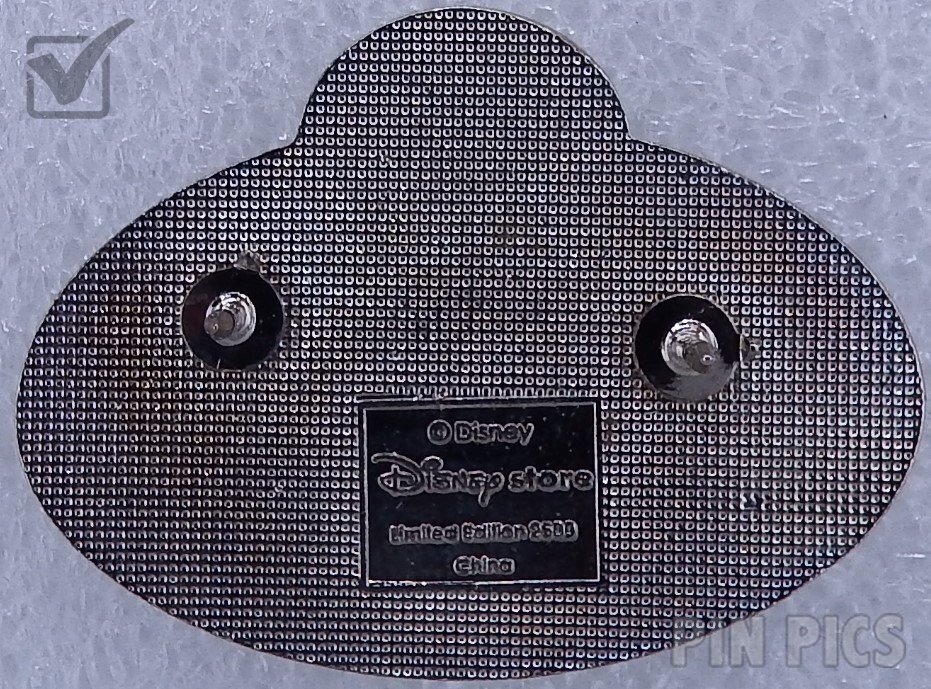 Japan - Mickey Name Tag - Memories - 10th Anniversary - JDS  pin collectible - Main Image 2