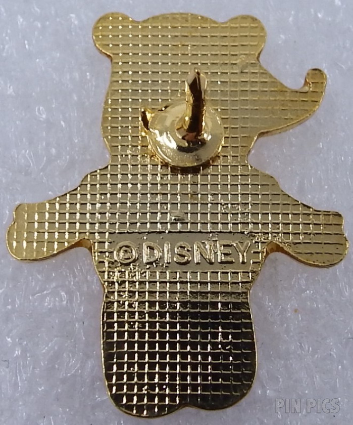 JDS - Pooh - Yellow - Lucky Color  pin collectible - Main Image 2