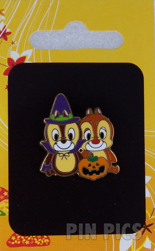Japan - Chip and Dale - Halloween Witch - Autumn - Fall - JDS  pin collectible - Main Image 3