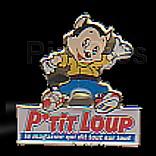 Button - DIS - Mickey and Pluto with Santa