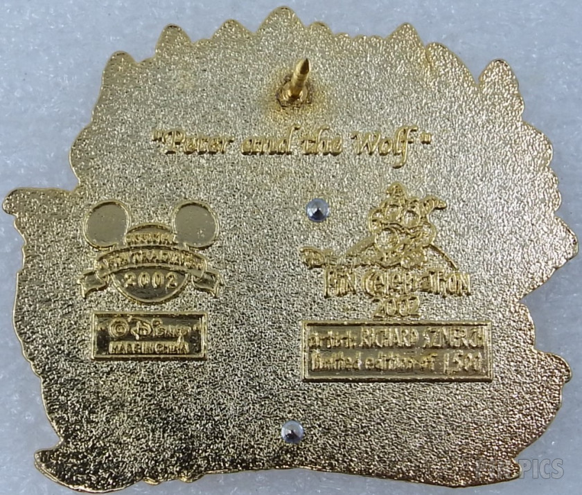 WDW - Peter the Wolf - Search For Imagination Pin Event - Artist Choice #3  pin collectible - Main Image 2